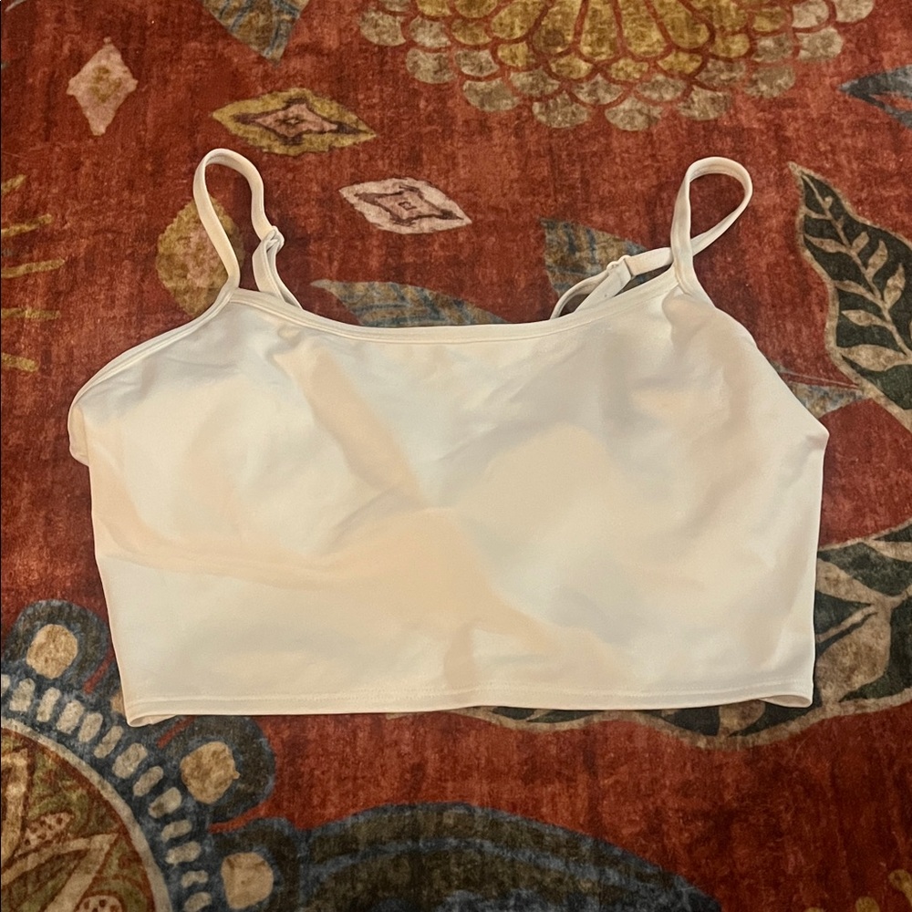 PINK Victoria's Secret White Active Top